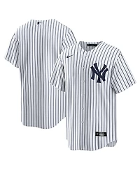 Nike Men's White New York Yankees Home Big Tall Replica Jersey