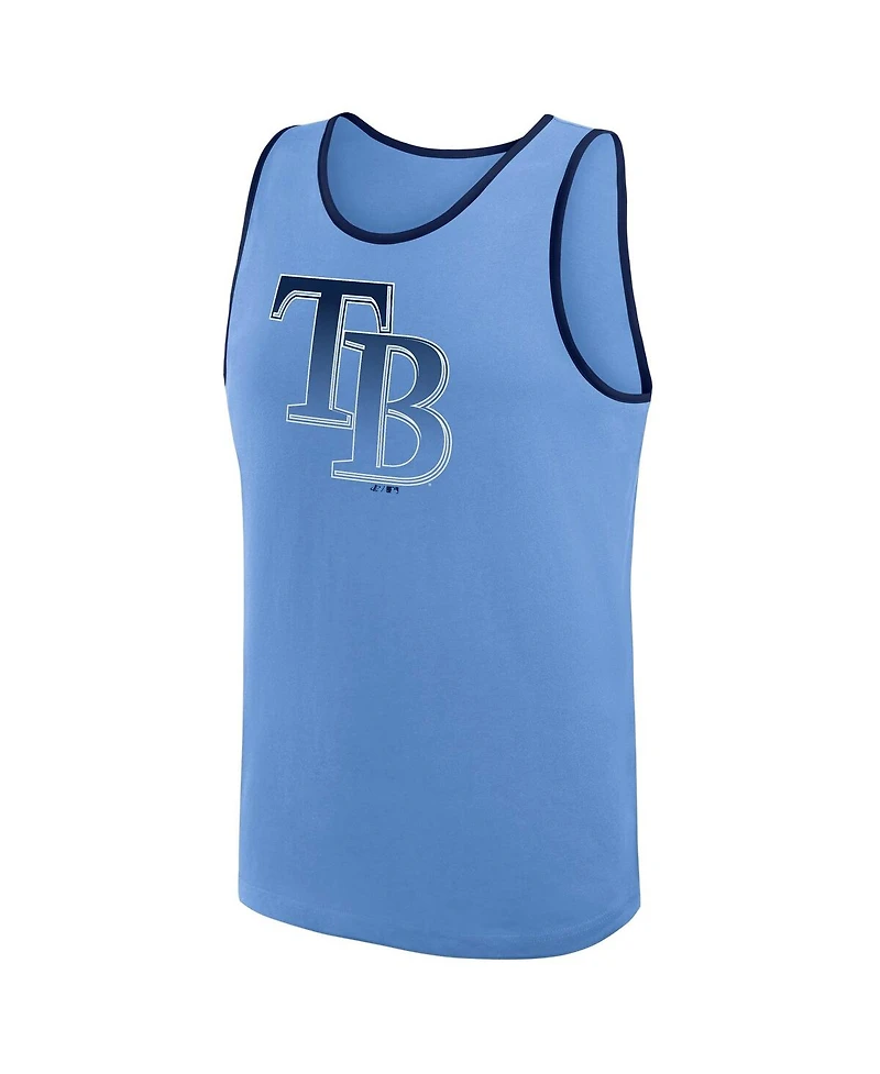 Logo Athletic Men's Light Blue Tampa Bay Rays Unmatched Success Tank Top