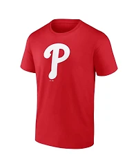 Logo Athletic Men's Red Philadelphia Phillies T-Shirt