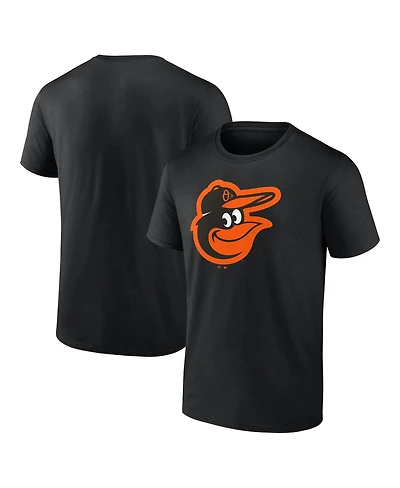 Logo Athletic Men's Black Baltimore Orioles T-Shirt