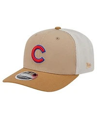 New Era Men's Stone Chicago Cubs 9SEVENTY Trucker Adjustable Hat