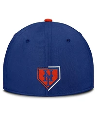 Nike Men's Royal New York Mets Primetime Rise Dri-fit Flex Hat