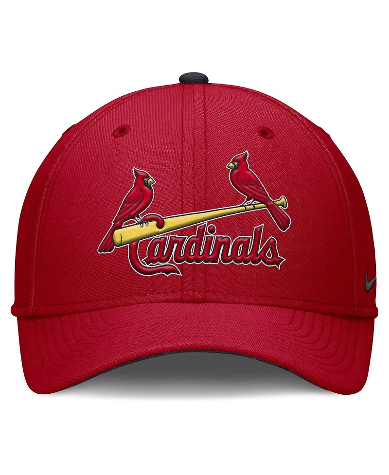 Nike Men's Red St. Louis Cardinals Primetime Rise Dri-fit Flex Hat