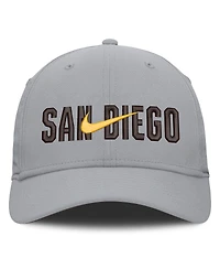 Nike Men's Gray San Diego Padres Primetime Dri-fit Rise Bozz Flex Hat
