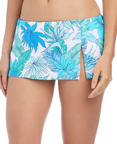 Bleu by Rod Beattie Women's Riviera Retreat Pull-On Swim Skirt