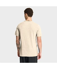 Nike Men's Natural New York Mets Wordmark Tri-Blend T-Shirt