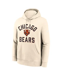 Nike Men's Cream Chicago Bears Club Hoodie