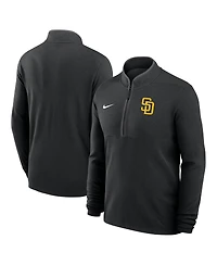 Nike Men's Black San Diego Padres Dri-fit Victory Half-Zip Pullover