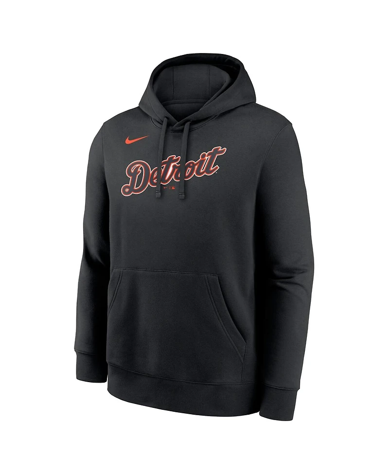 Nike Men's Black Detroit Tigers Club Hoodie