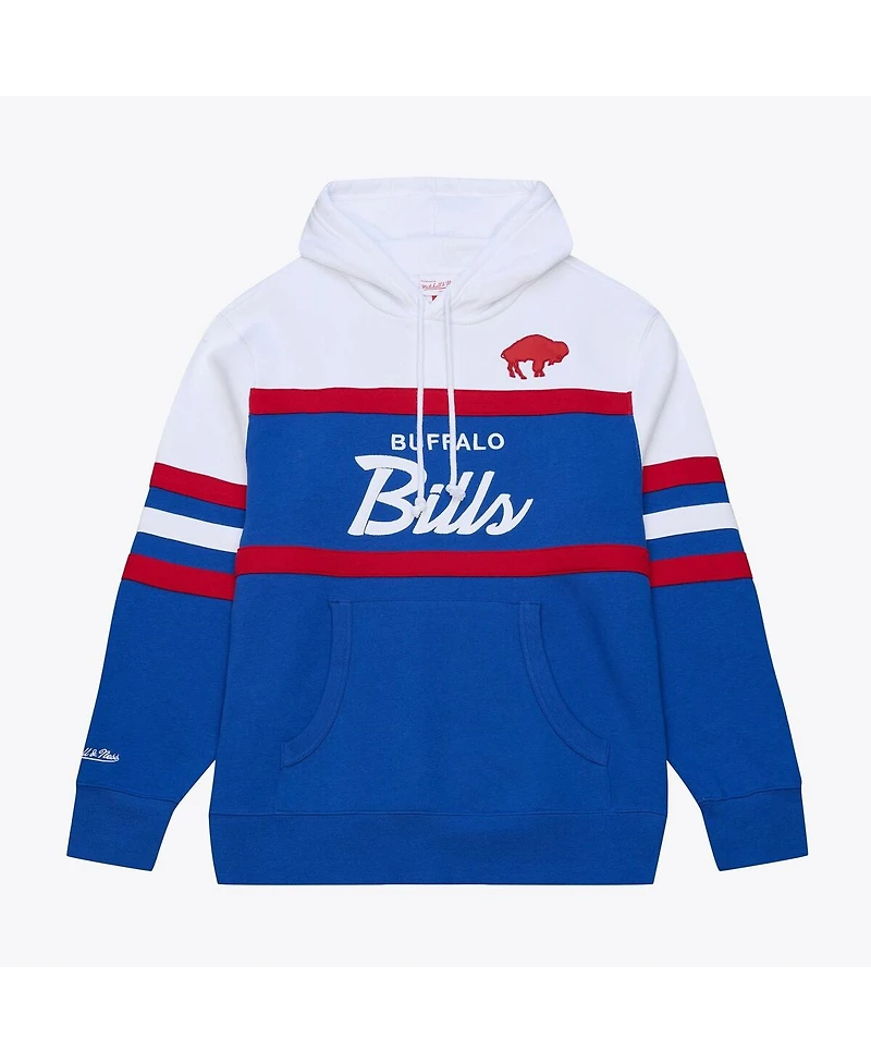 Mitchell & Ness Men's Royal Buffalo Bills Head Coach Hoodie