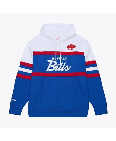 Mitchell & Ness Men's Royal Buffalo Bills Head Coach Hoodie