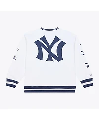 Mitchell & Ness Men's White New York Yankees Arctic Fleece Sweatshirt