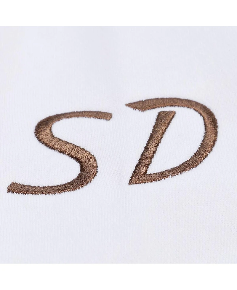 Mitchell & Ness Men's White San Diego Padres Arctic Fleece Sweatshirt