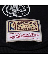 Mitchell & Ness Women's Black Boston Celtics Hardwood Classics Script Lightweight Sweatshirt