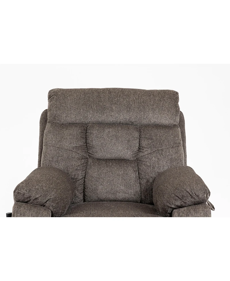 Clihome Old Age Electric Lift Chair, Flat High Density Foam Sofa, with Heating and Massage Functions, 180 Degrees