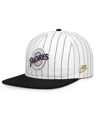 Nike Men's White/Black San Diego Padres Cooperstown Collection Pro Adjustable Hat