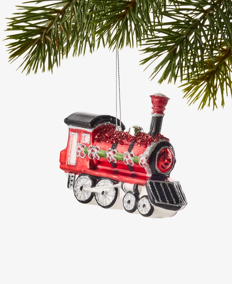 Holiday Lane Christmas Cheer Train Ornament, Macy's Exclusive