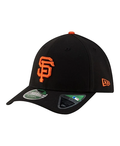 New Era Men's Black San Francisco Giants Player Replica 39THIRTY M-Crown Flex Hat
