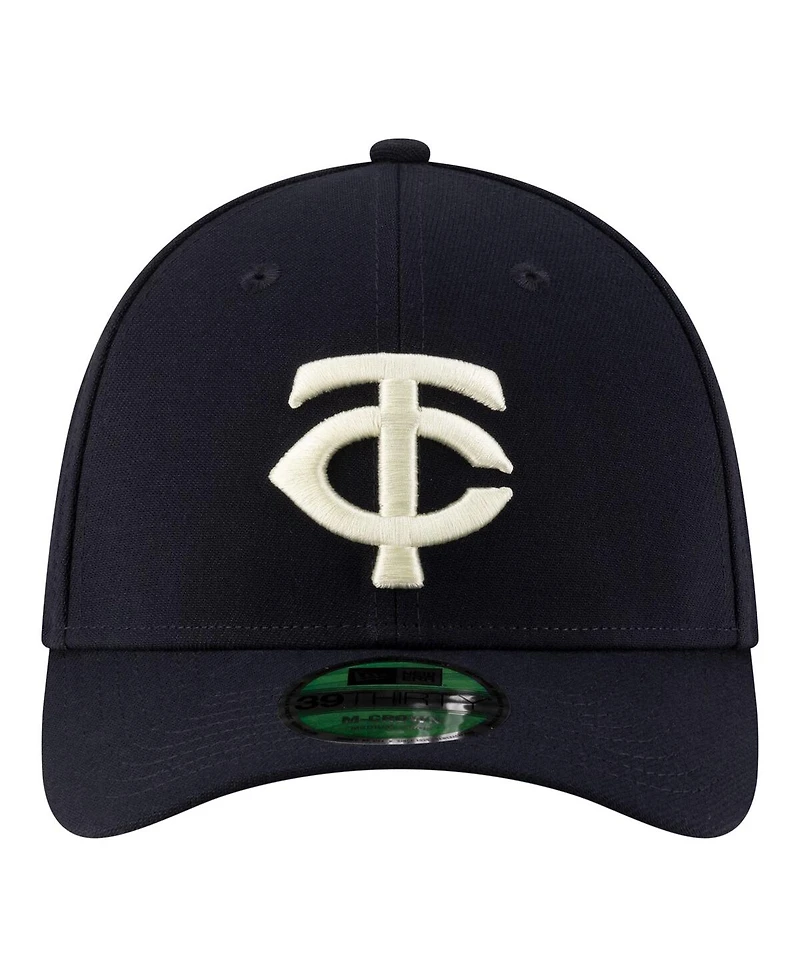 New Era Men's Navy Minnesota Twins Alternate Player Replica 39THIRTY M-Crown Flex Hat
