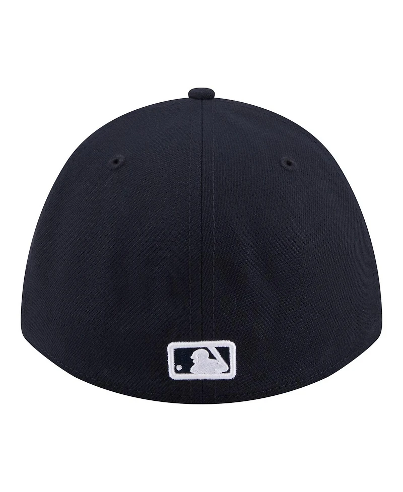 New Era Men's Navy Detroit Tigers Player Replica 39THIRTY M-Crown Flex Hat