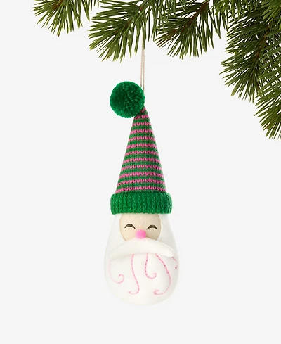 Holiday Lane Merry Magic Santa Gnome Ornament, Macy's Exclusive