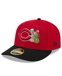 New Era Men's Red/Black Cincinnati Reds 2026 Spring Training Low Profile 59FIFTY Fitted Hat