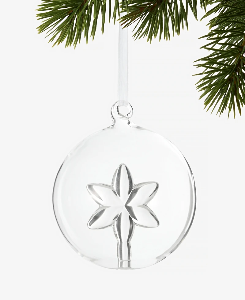 Holiday Lane Iced Delight Ball Ornament, Macy's Exclusive