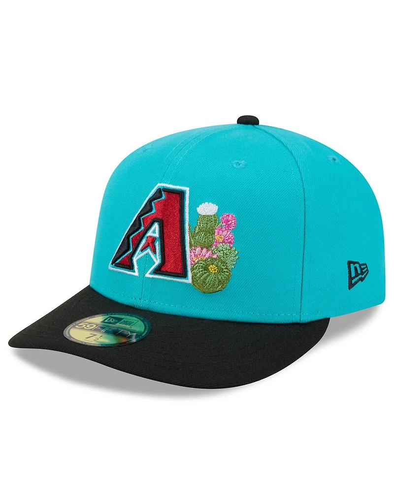 New Era Men's Aqua/Black Arizona Diamondbacks 2026 Spring Training 59FIFTY Fitted Hat