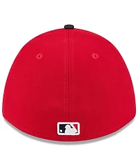 New Era Men's Red/Navy Cleveland Guardians 2026 Spring Training M-Crown 39THIRTY Flex Hat