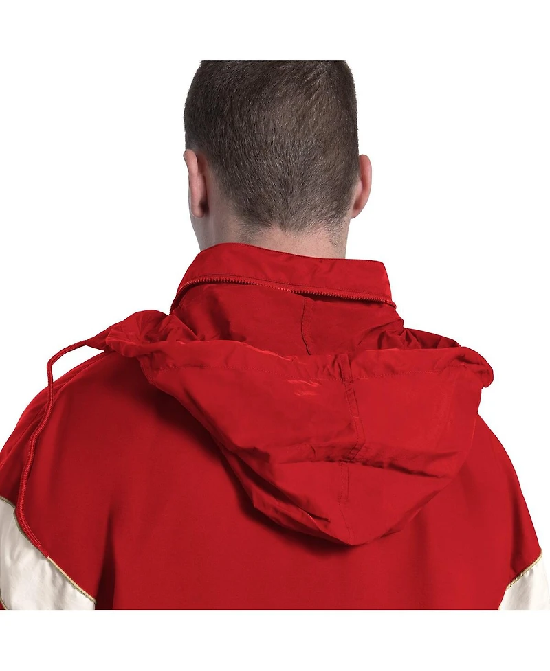 Starter Men's Scarlet San Francisco 49ers The Gust Full-Zip Hoodie