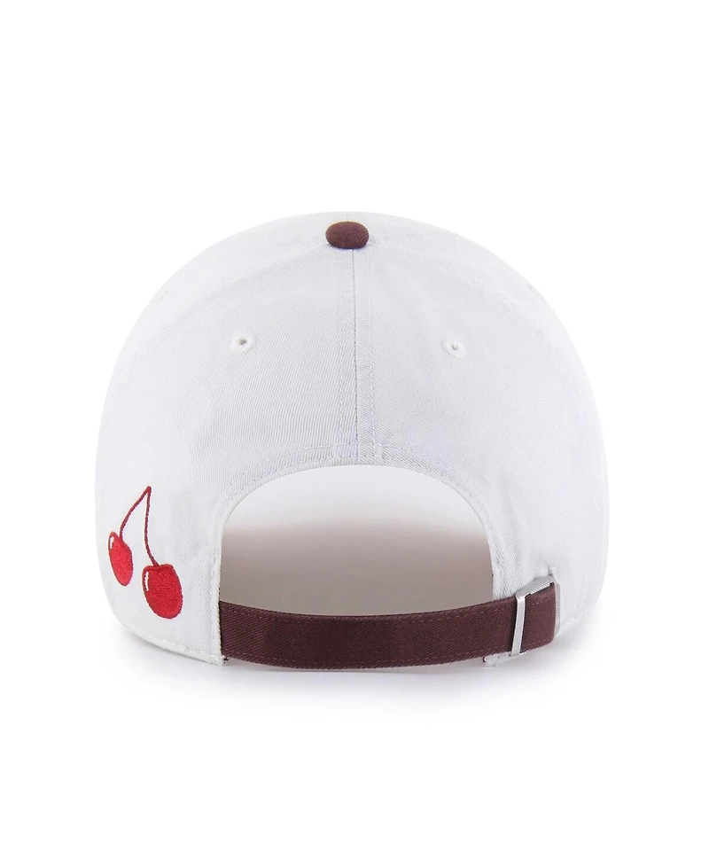 '47 Brand Men's and Women's Stone/Burgundy Dallas Cowboys Love Letter Clean Up Adjustable Hat