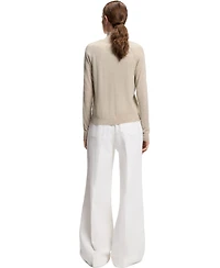 Boss by Hugo Women's Extra-Fine Merino Wool Button-Up Cardigan Sweater