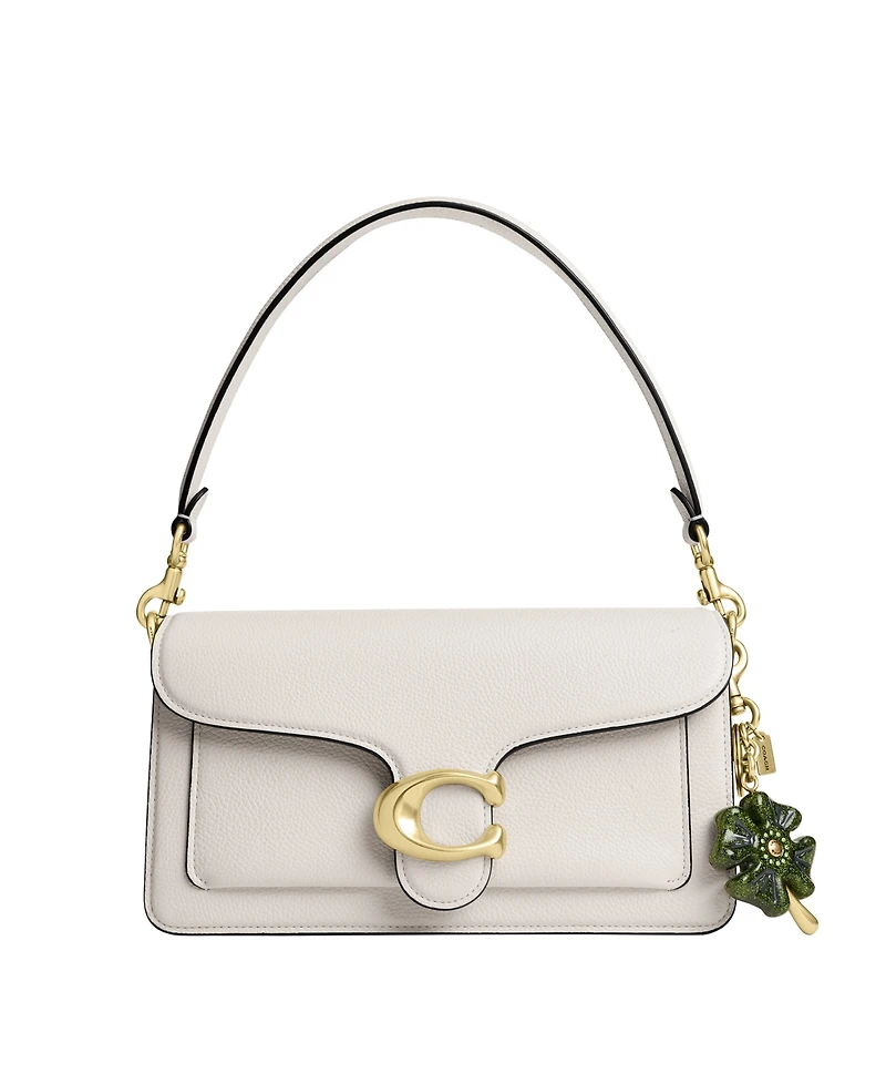 Coach Metal Four Leaf Clover Bag Charm