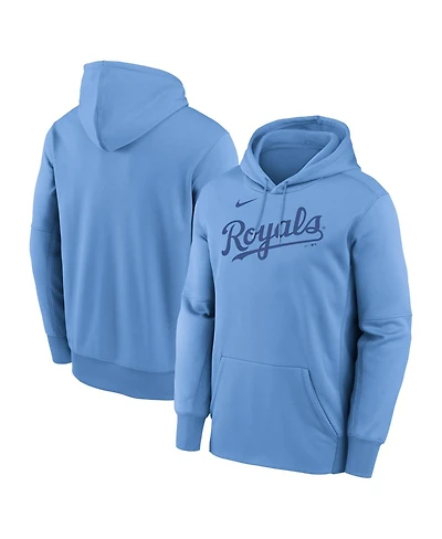 Nike Men's Light Blue Kansas City Royals Club Hoodie