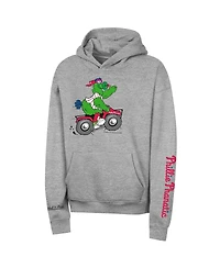 Outerstuff Big Boys and Girls Gray Philadelphia Phillies Iconic Phanatic Hoodie