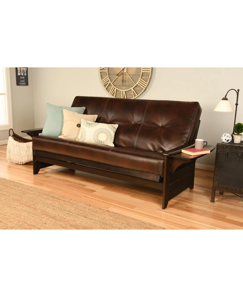 Kodiak Phoenix Frame-Espresso Finish-Oregon Trail Java Mattress