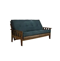 Kodiak Tucson Frame-Rustic Walnut Finish-Suede Mattress
