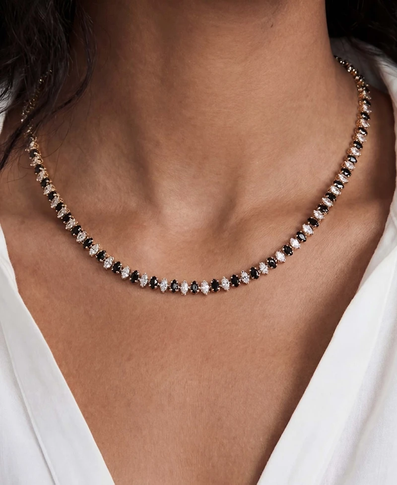 Ettika Marquise Beaded Choker Necklace