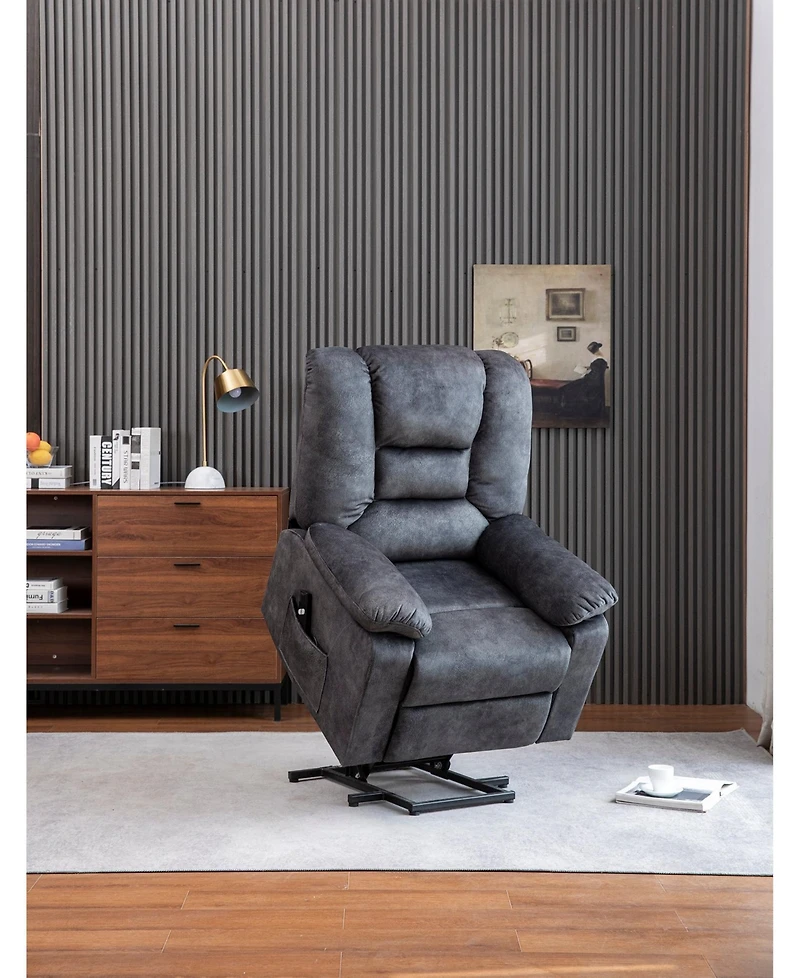 Clihome Recliners Lift Chair Relax Sofa Chair Livingroom Furniture Living Room Power Electric Reclining for Elderly