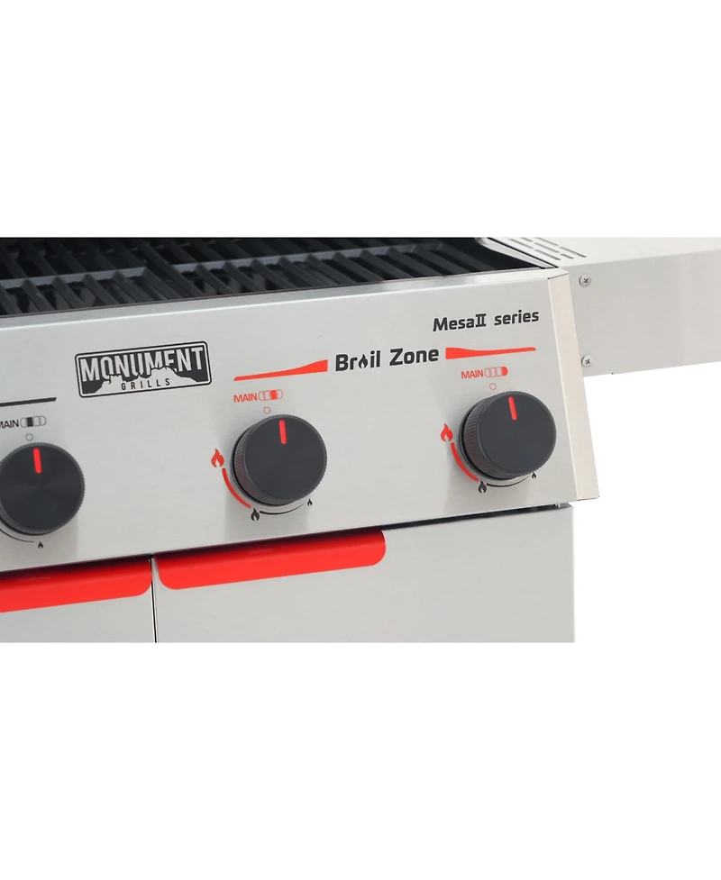 Monument Grills Mesa Ii Series M2-410BZ Stainless Steel Gas Grill