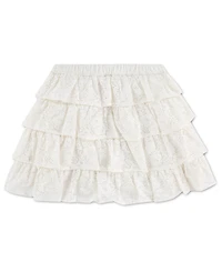 abercrombie kids Girls' Tiered Lace Mini Skort