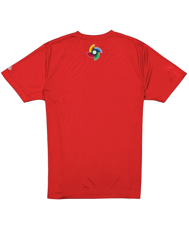 New Era Men's Red Japan Baseball 2026 World Classic Country T-Shirt