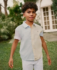 Tommy Hilfiger Boys' 2T-7 Short-Sleeve Shirt