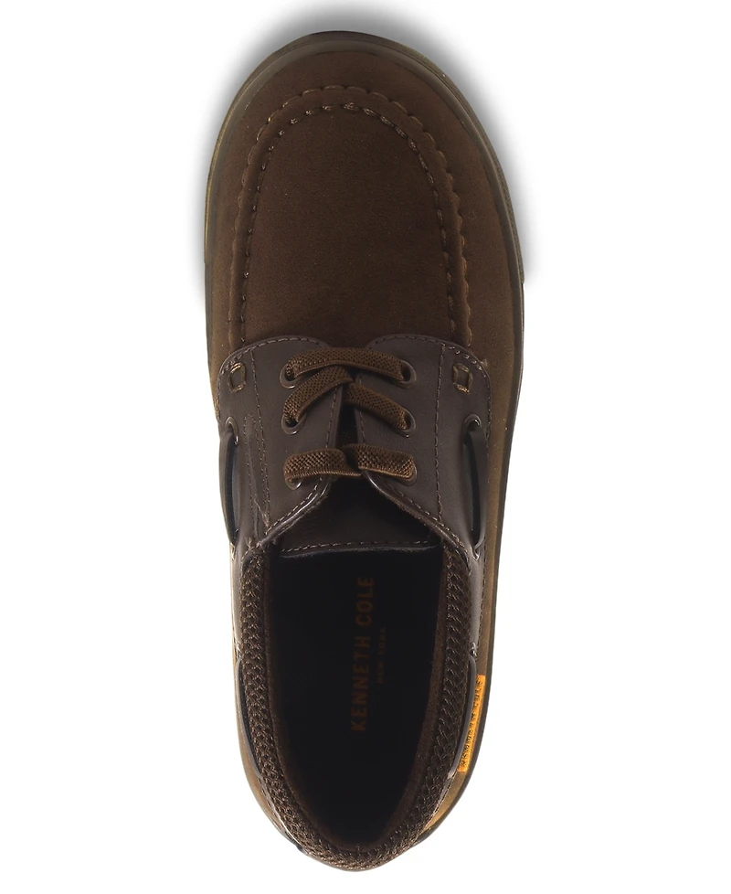 Kenneth Cole Reaction Boys' 1-13 Round-Toe Mael Boat Sneakers