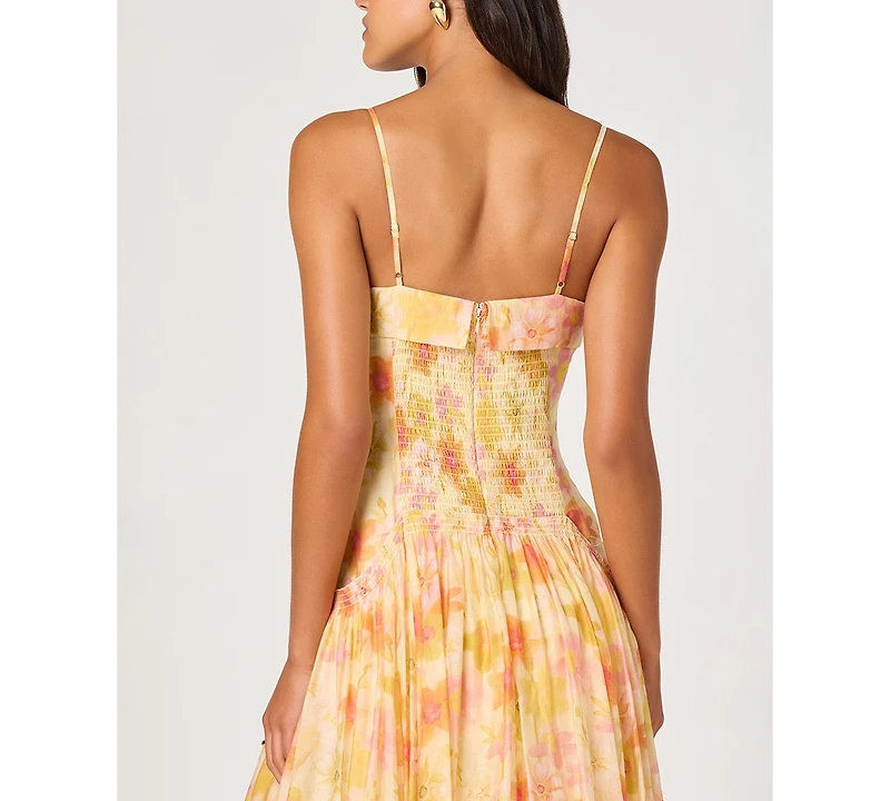 Astr the Label Women's Ovina Square Neck Dress