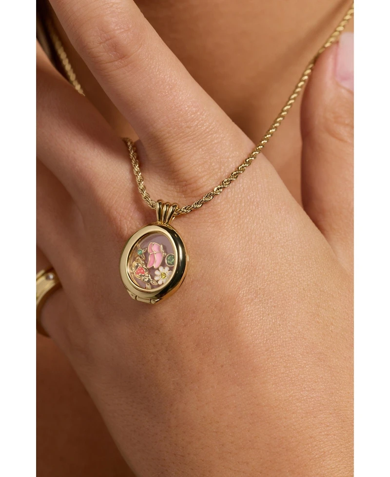 Alex and Ani Garden Party Shaker Pendant Necklace