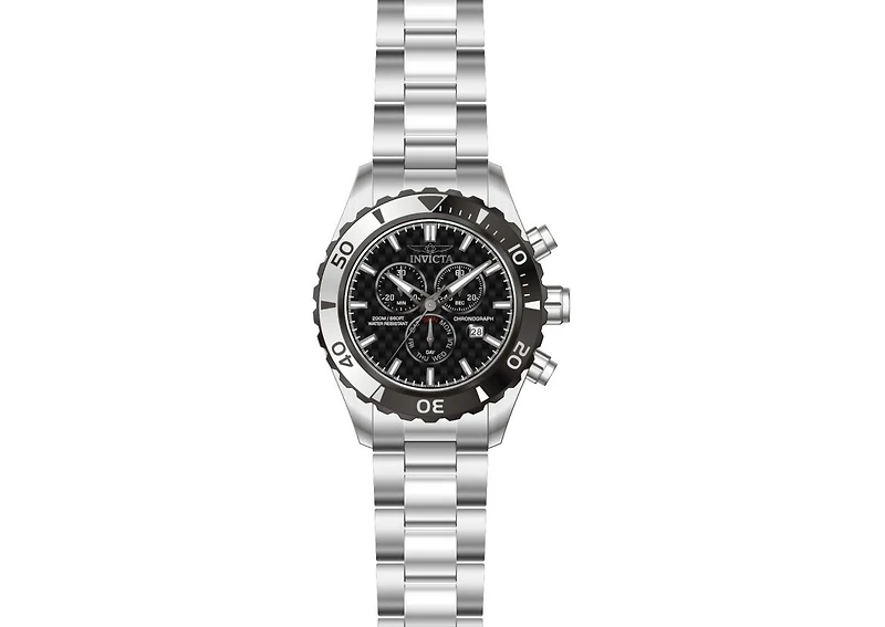 Invicta Men's 12860 Pro Diver Quartz Chronograph Dial Watch