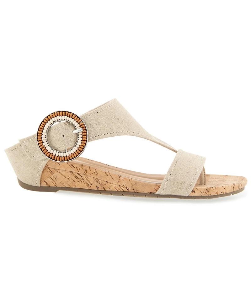 Kenneth Cole Reaction Women's Great Buckle Wedge Sandals