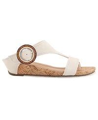 Kenneth Cole Reaction Women's Great Buckle Wedge Sandals
