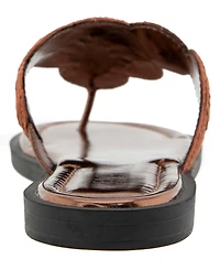 Kenneth Cole Reacton Women's Spiraling Thong Flat Sandals